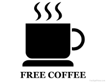 Free Coffee Sign