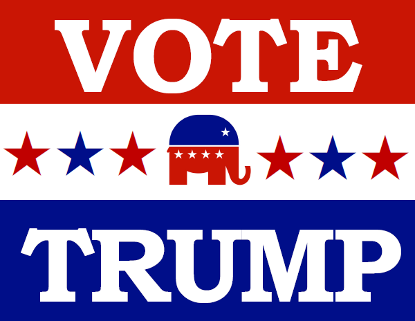 Printable Vote for Trump Sign