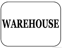 Warehouse Department Sign