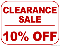 Printable Clearance Sale Signs - Store Clearance Signs
