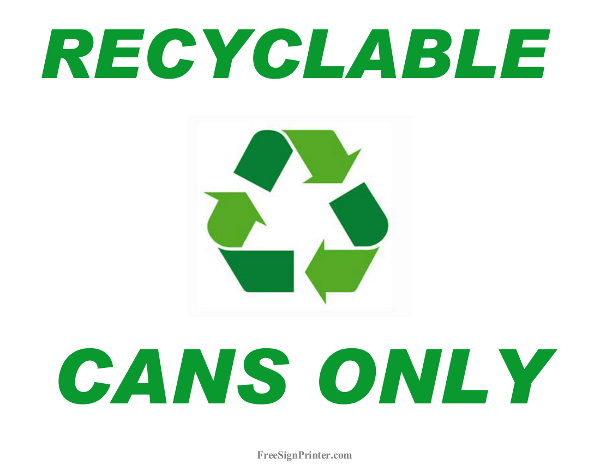 printable-recycle-cans-only-sign